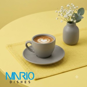 کاپ اسپرسو دست ساز دوریکا کرم تیره