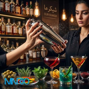 شیکر استیل پاریزین 550 میل