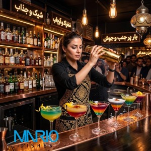 شیکر استیل بالانس طلایی 750