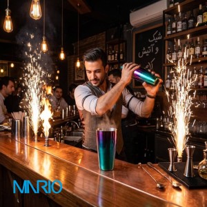 شیکر بوستون هفت رنگ 750 میل