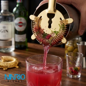 استرینر شیکر فنر دار طلایی