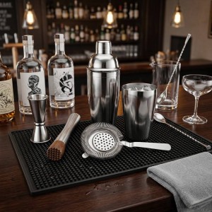 استرینر شیکر فنر دار نقره ای