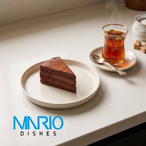 پیش دستی سفید لبه دار ماریو