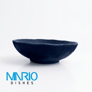 کاسه ملامین سرمه ای 25 کد f11