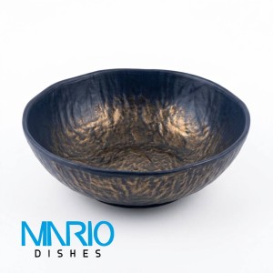 کاسه ملامین سرمه ای 25 کد f11