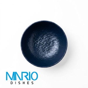 کاسه ملامین سرمه ای 18 کد f77