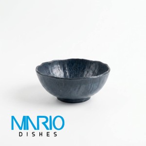 کاسه ملامین سرمه ای 25 کد f67