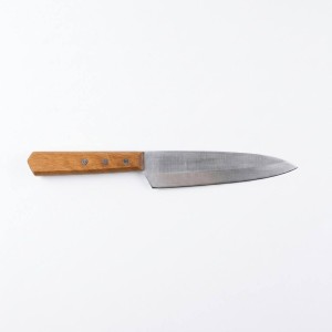 چاقو سراشپزدسته چوبی تیغه فولاد 18 سانت(کد 443)