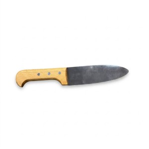 چاقو سراشپزدسته چوبی تیغه فولاد 14.5 سانت(کد ws10)