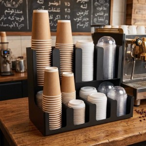 استند لیوان فلزی 8 خانه