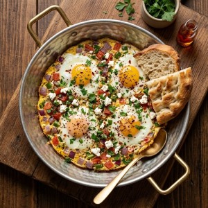 تابه روحی دسته دار 22 سانت