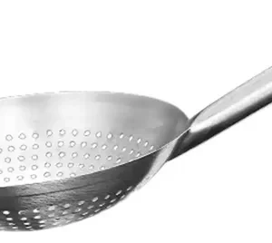 توری روغن گیر دسته استیل 18 سانت ( کد00378)