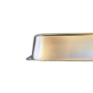 سینی استیل مواد غذایی 39 ×29 سانتی‌متر(کد 3510)