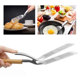 انبر برگردون برگر دسته چوبی (3029)