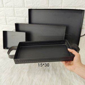 سینی مستطیل 15*30 سانت گالوانیزه