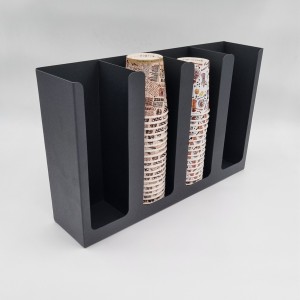 استند لیوان مستطیل فلزی