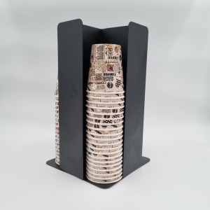 استند لیوان مربع فلزی