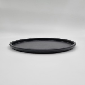 بشقاب فلزی لبه دار 20 سانت