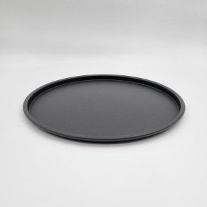 بشقاب فلزی لبه دار 25 سانت