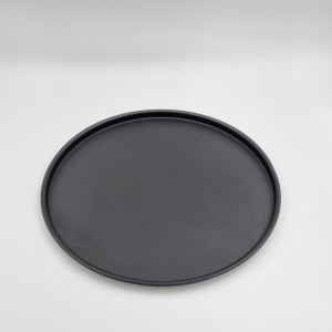 بشقاب فلزی لبه دار 30 سانت