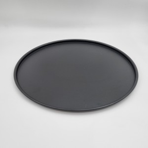 بشقاب فلزی لبه دار 36 سانت