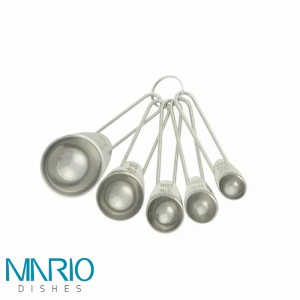 پیمانه قاشق استیل ۵ عددی