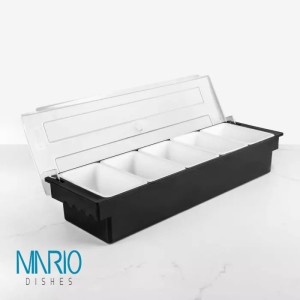 گارنیش باکس ۵ خانه پلاستیکی ۱۵×۵۰ سانتیمتری