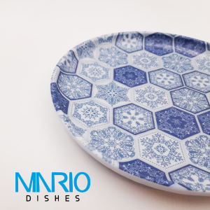 بشقاب ملامین چاپی 25سانت f24