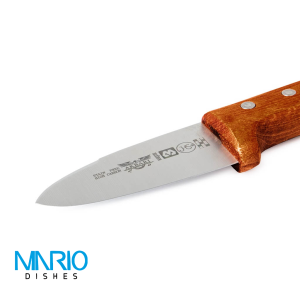 چاقو دسته چوب اکبری 12.7سانت ws20