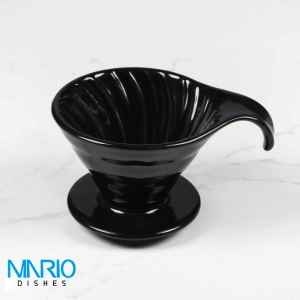 دریپر قهوه سرامیکی مشکی