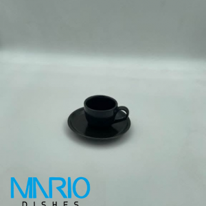 کاپ اسپرسو مشکی مات (ست 6عددی)