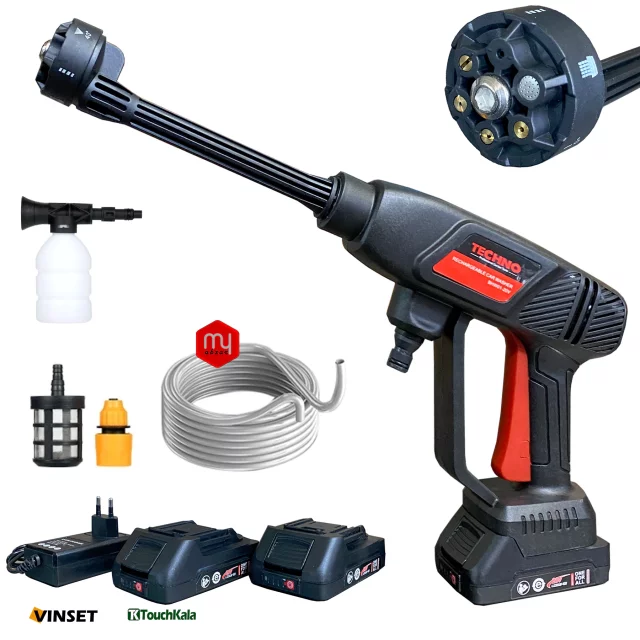 کارواش و سمپاش شارژی تکنو مدل BHW01-20V