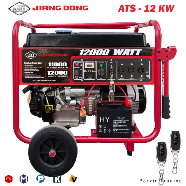 موتور برق جیانگ دانگ 12 کیلووات مدل JD12000THEB-A-RC ریموت دار