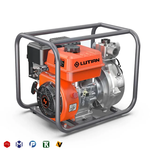 موتور پمپ ارتفاع بالا لوتیان 2 اینچ 65 متری مدل LT170F20H