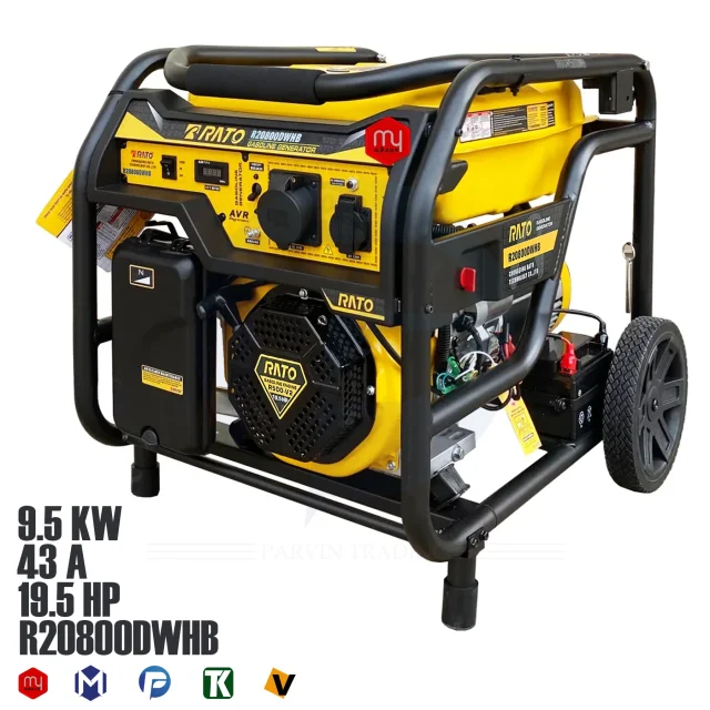 موتور برق راتو 9.5 کیلووات مدل R20800DWHB