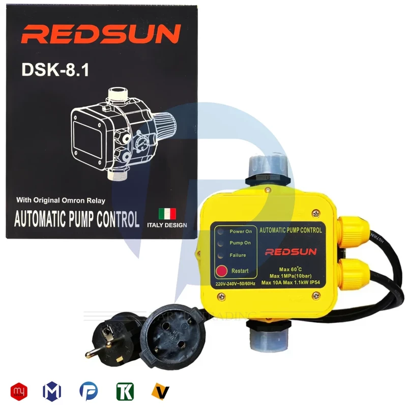 اتوماتیک پمپ اب ردسان مدل DSK 8.1
