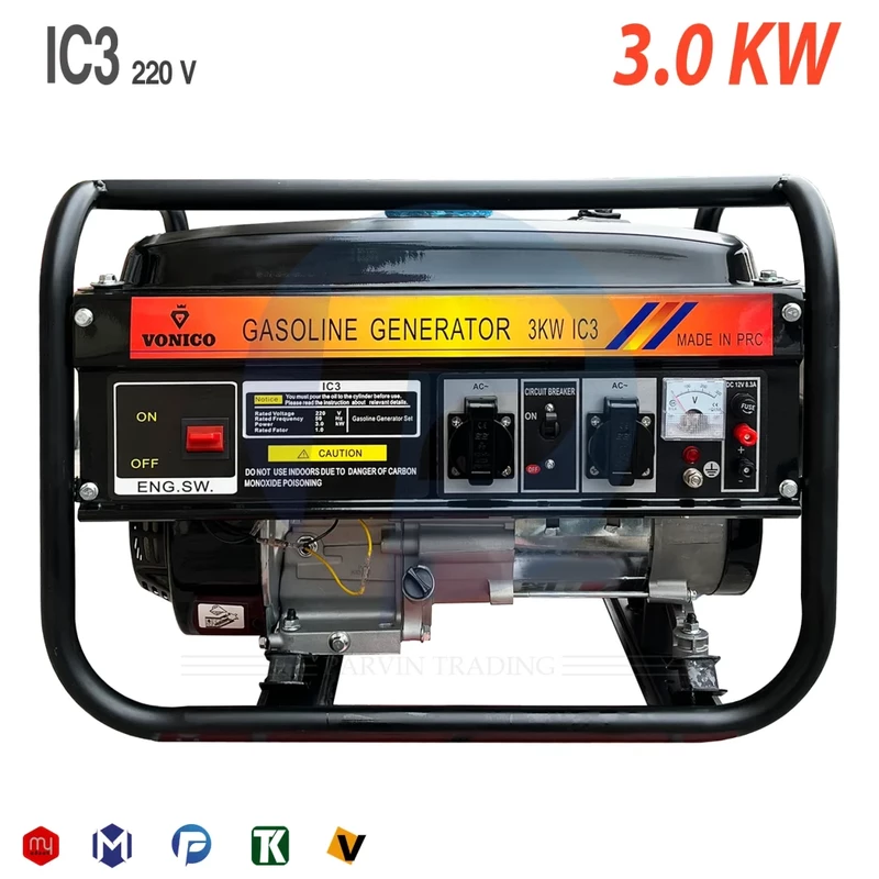 موتور برق بنزینی وونیکو مدل VONICO IC3