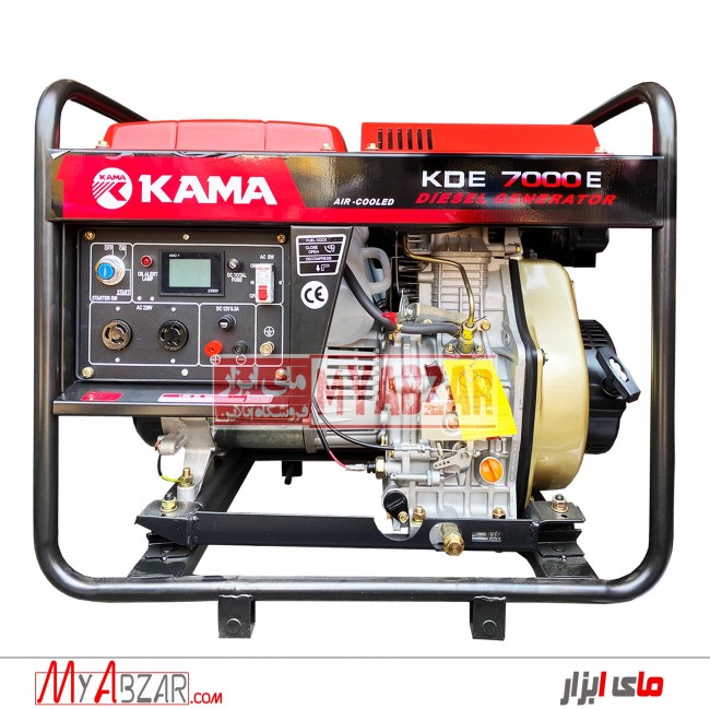 موتور برق کاما 6 کیلووات مدل KAMA KDE7000E