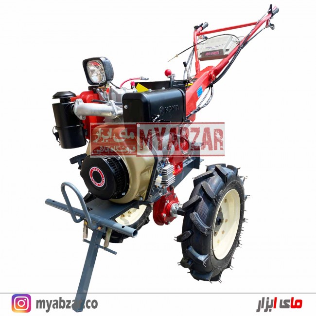 تیلر کلتیواتور 10 اسب کاما کاما اورجینال (شاسی - موتور - گیربکس کاما اصلی)