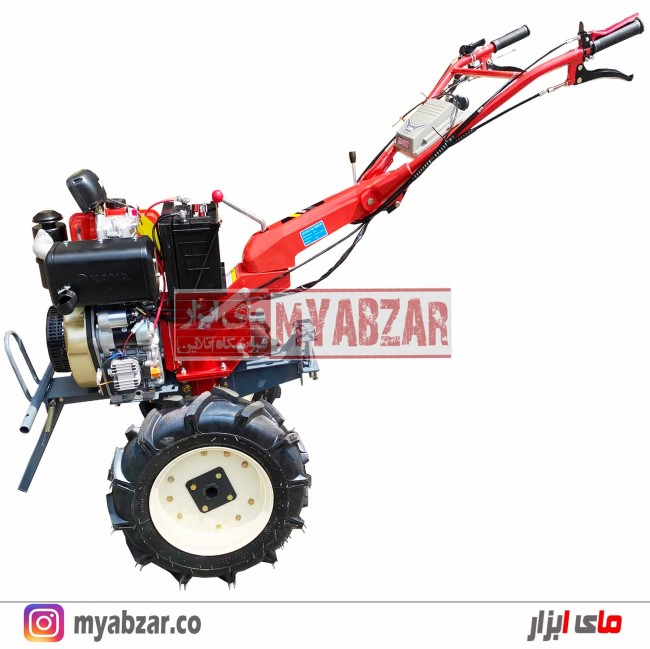 تیلر کلتیواتور 7 اسب کاما کاما اورجینال(شاسی - موتور - گیربکس کاما اصلی)