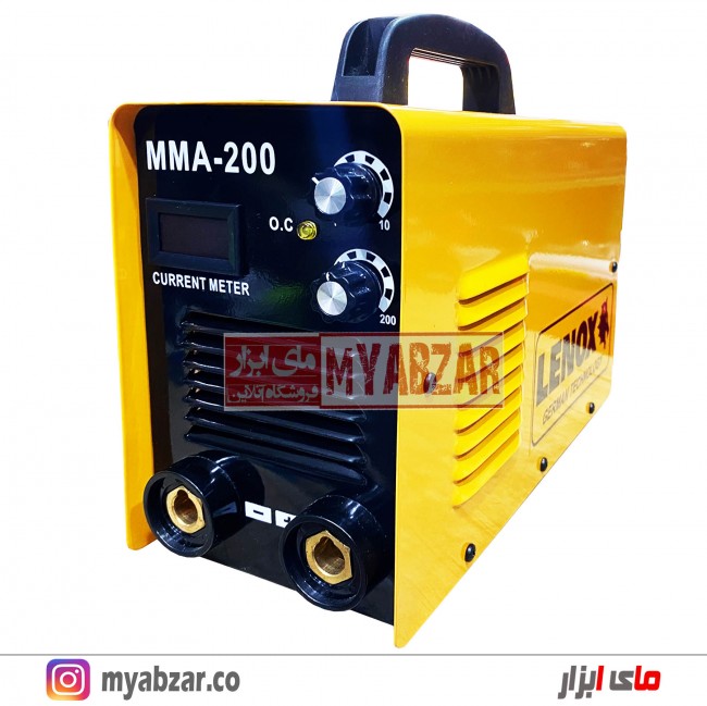 دستگاه جوش 200 آمپر اینورتر لنوکس مدل LENOX MMA-200