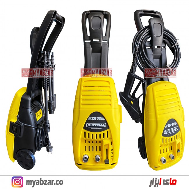 کارواش خانگی 120 بار سیستما ایتالیا مدل SISTEMA TR11.100