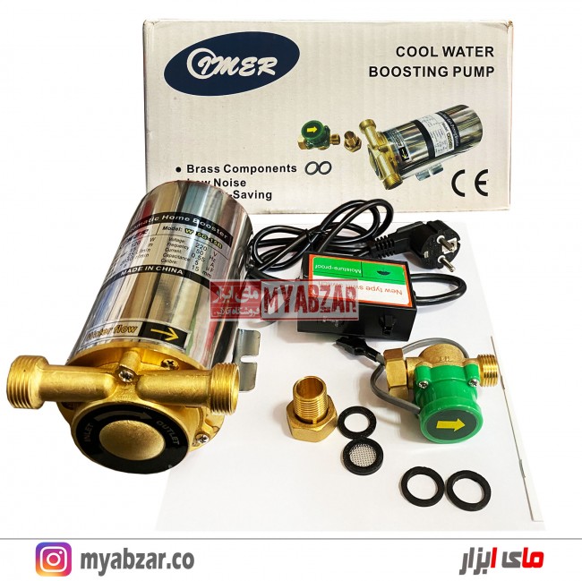 پمپ آب پشت ابگرمکن ایمر 120 وات IMER