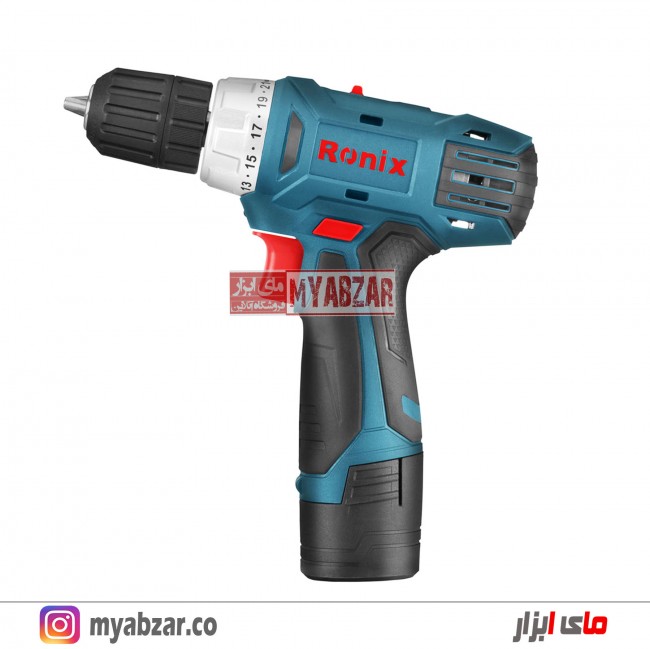 دریل شارژی رونیکس مدل 8012