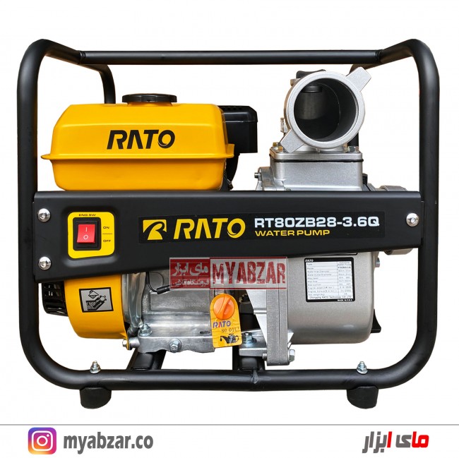 موتور پمپ راتو 3 اینچ مدل RATO RT80ZB28-3.6Q