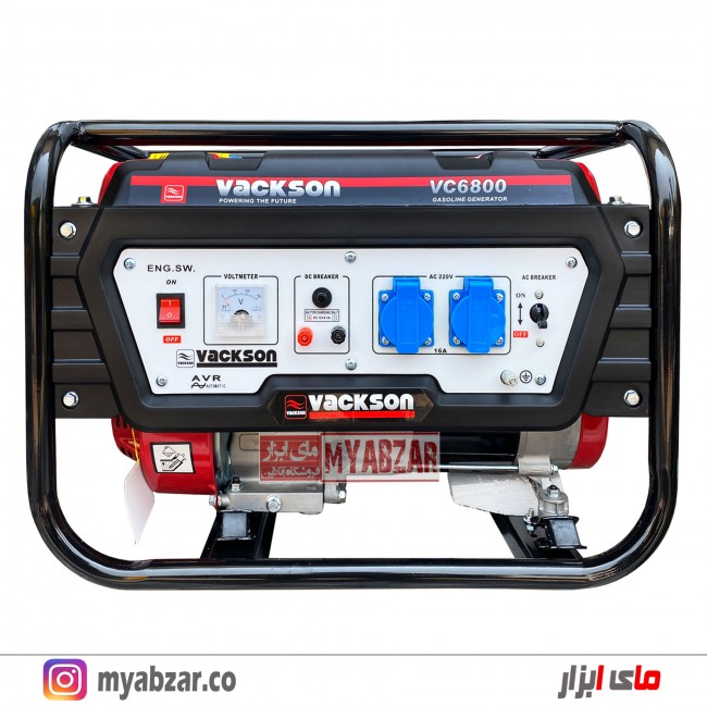 موتور برق واکسون 3800 وات مدل VACKSON VC6800