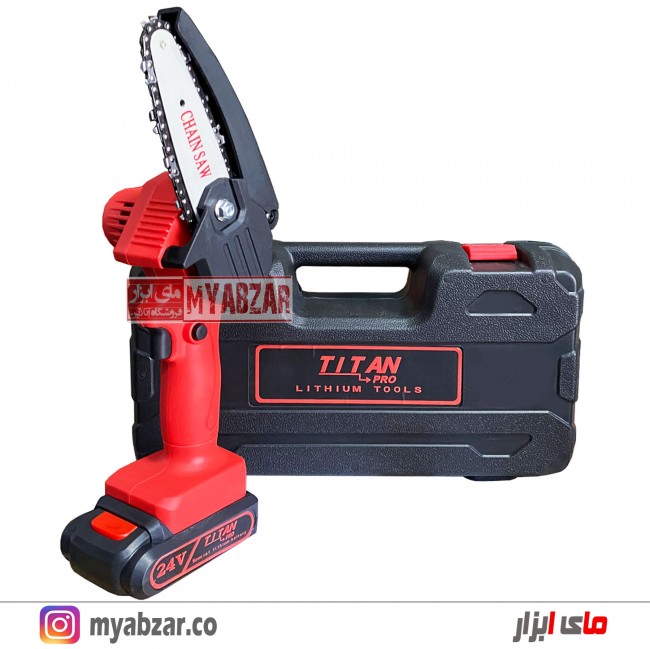 اره زنجیری شارژی تیتان مدل MCS-108