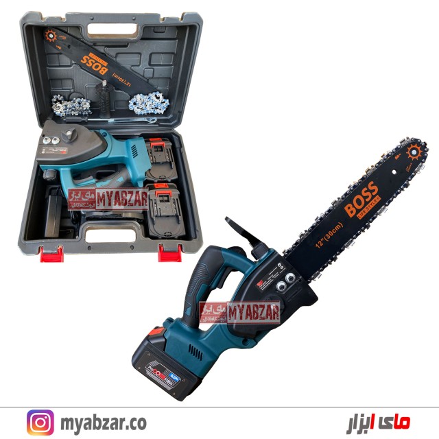 اره شارژی باس تیغه 30 سانتی مدل BS0038