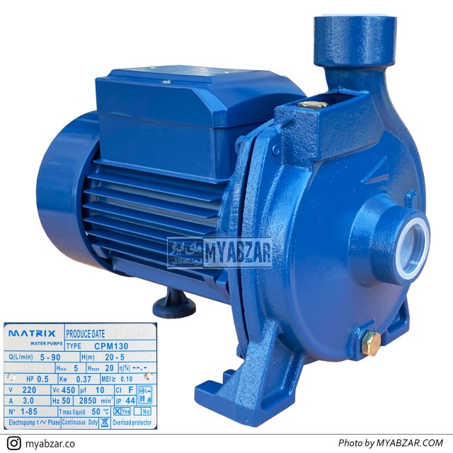 پمپ بشقابی ماتریکس مدل CPM130