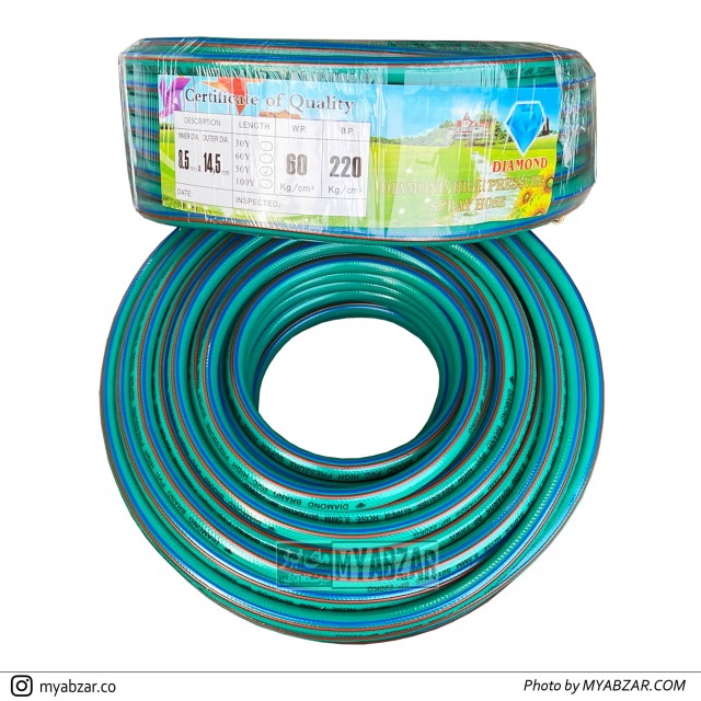 شیلنگ سمپاش دیاموند 5 لایه 50 یاردی